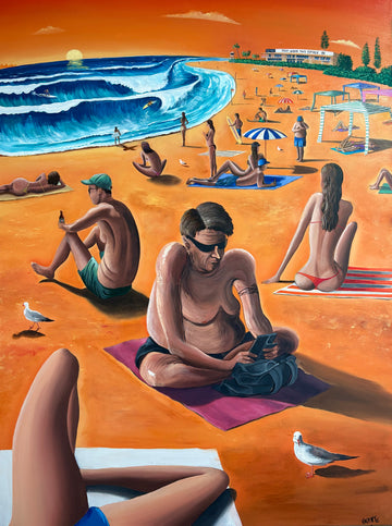 A Day at Rainbow Bay’ Limited Edition Paper Print'