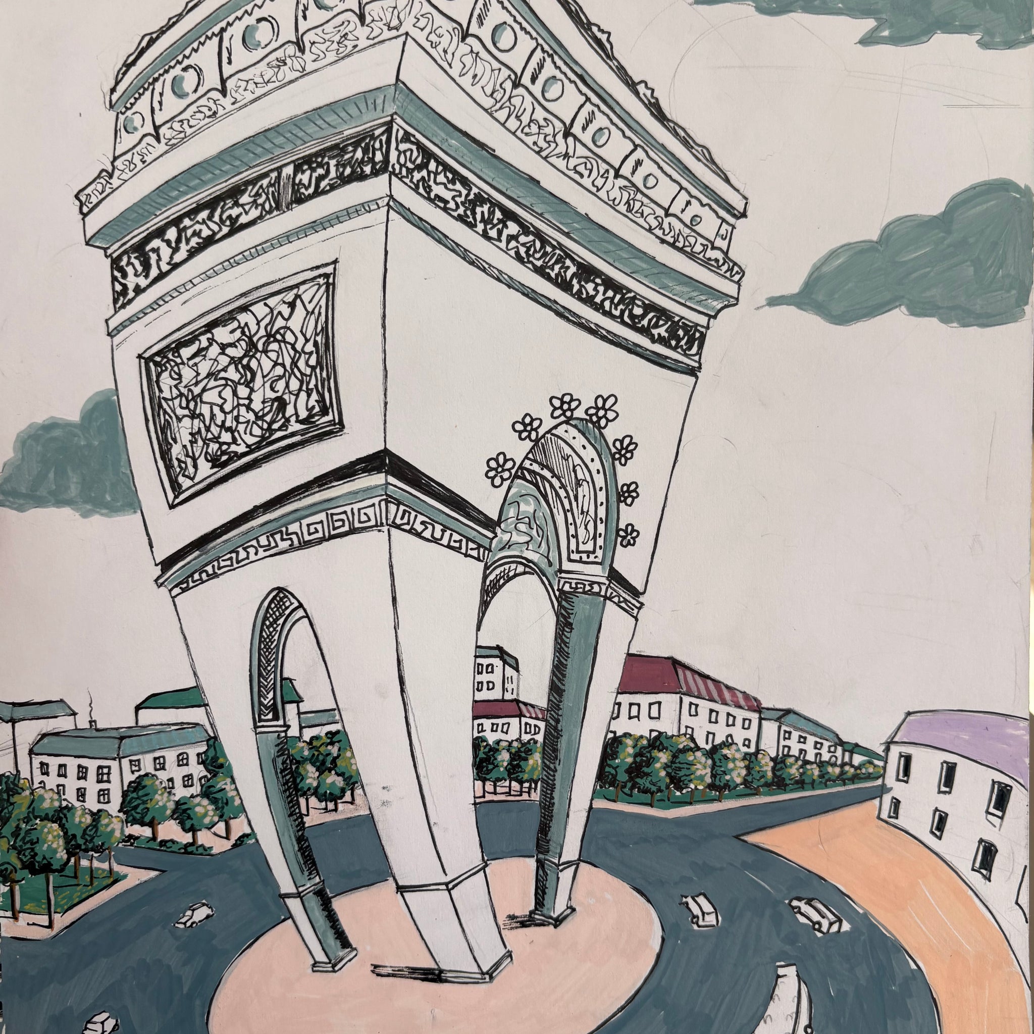 The Arc De Triumph